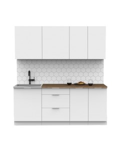 Кухонный гарнитур Интермебель Микс Топ-5 2.0м