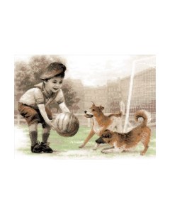 Набор для вышивания Футбольная команда / 1746 Риолис