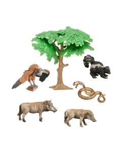 Набор фигурок коллекционных Masai Mara Мир диких животных / MM211-229 Masai mara