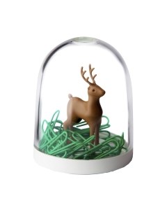 Подставка настольная Qualy Deer In The Forest QL10132-WH