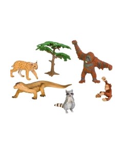 Набор фигурок коллекционных Masai Mara Мир диких животных / MM211-223 Masai mara