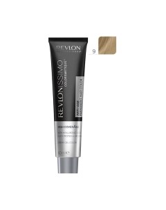 Крем-краска для волос Revlonissimo Colorsmetique High Coverage тон 9 Revlon professional