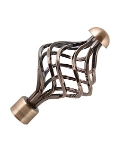 Набор наконечников для карниза АС ФОРОС Ажур D25 245 Ас форос