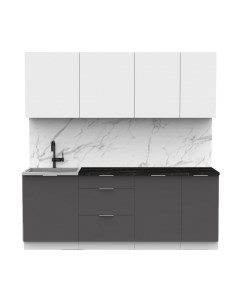 Кухонный гарнитур Интермебель Микс Топ-6 2.1м