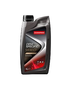 Моторное масло OEM Specific C1 5W30 / 8208416 Champion