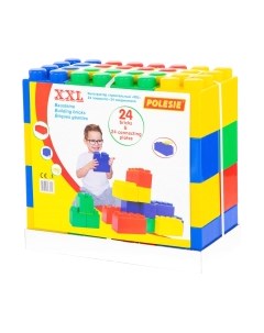 Конструктор Полесье Строительный XXL / 68019