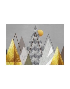 Фотообои листовые Citydecor Горы Абстракция