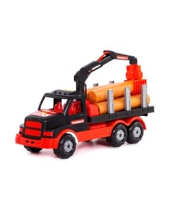 Лесовоз игрушечный Полесье Mammoet. Лесовоз / 68521