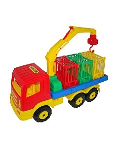 Автомобиль-кран Полесье Автомобиль для перевозки зверей Престиж / 44204