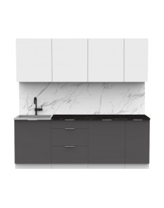 Кухонный гарнитур Интермебель Микс Топ-7 2.2м