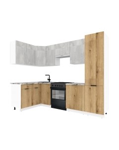 Кухонный гарнитур ВерсоМебель Эко-1 1.4x2.6 левая Версомебель