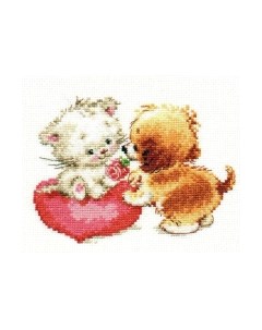 Набор для вышивания Ты мне нравишься / 0-99 Алиса