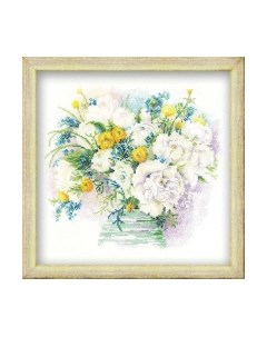 Набор для вышивания Акварельные пионы / 1070 Риолис