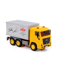 Фургон игрушечный Полесье МАЗ инерционный со звуком и светом / 94131
