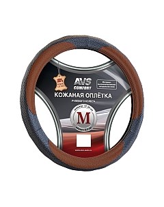 Оплетка на руль AVS GL-910M-BBR / A78671S Avs