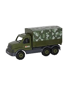 Автомобиль игрушечный Полесье Автомобиль бортовой тентовый военный Сталкер / 49193