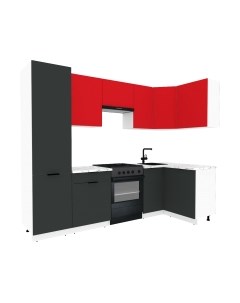 Кухонный гарнитур ВерсоМебель Эко-1 1.2x2.6 правая Версомебель