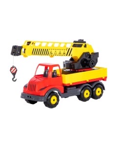 Кран игрушечный Полесье Кран с поворотной платформой Муромец / 56535