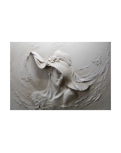 Фотообои листовые Vimala Дама в шляпе