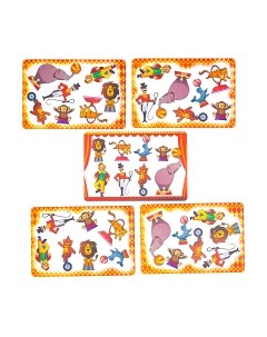 Развивающая игра Smile Decor Думай, играй, побеждай! Магический цирк / П309 Smile decor