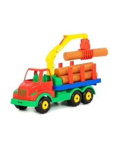 Лесовоз игрушечный Полесье Лесовоз Муромец / 44099