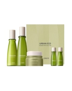 Набор косметики для лица The Saem Urban Eco Harakeke Skin Care 3 Set The saem