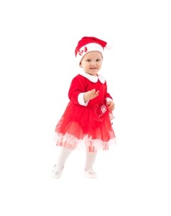 Костюм карнавальный Мисс Санта / 6010 к-20 Пуговка