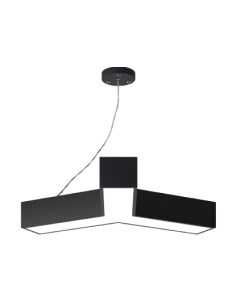 Потолочный светильник ЭРА Geometria Igrek SPO-141-B-40K-028 / Б0058883 Эра