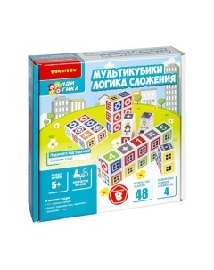 Развивающая игра Bondibon Мультикубики. Логика сложения / ВВ5081