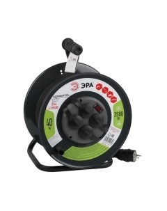 Удлинитель на катушке ЭРА RMx-4es-3x1.5-40m-IP44(KG) / Б0046848 Эра
