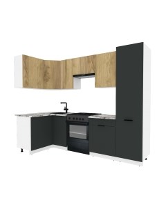 Кухонный гарнитур ВерсоМебель Эко-2 1.2x2.7 левая Версомебель
