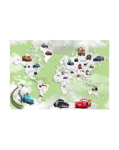 Фотообои листовые Citydecor Superhero Молния МакКвин 3