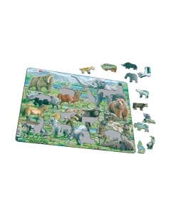 Пазл LARSEN Дикие животные NB10 Larsen