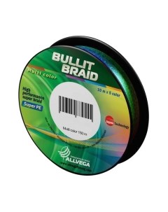 Леска плетеная Allvega Bullit Braid 0.12мм 150м / BB150MC12