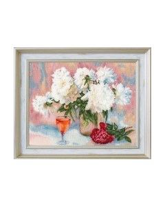 Набор для вышивания Пионовая рапсодия / ЛЦ-081 Золотое руно