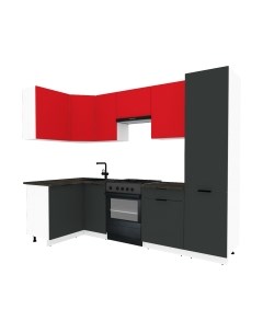 Кухонный гарнитур ВерсоМебель Эко-1 1.2x2.6 левая Версомебель