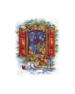 Набор для вышивания В ожидании праздника / НВ-795М М.п.студия