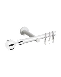 Карниз для штор Dance D19Г + наконечники Шар хром Ас форос