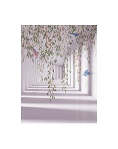 Фотообои листовые Citydecor Flower Tunnel 3D 5