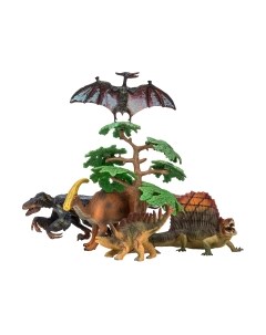 Набор фигурок коллекционных Masai Mara Динозавры и драконы для детей. Мир динозавров / MM206-024 Masai mara