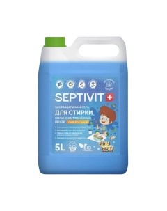 Гель для стирки Septivit Сильнозагрязненные Вещи Универсальный