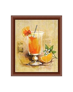 Картина Декарт Коктейль с апельсином 8Л1475