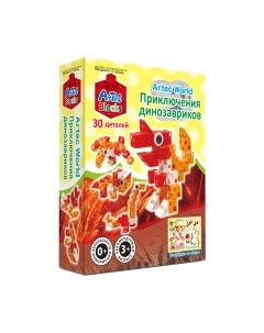 Конструктор Artec World Приключения динозавриков / 15-2346-ART Знаток