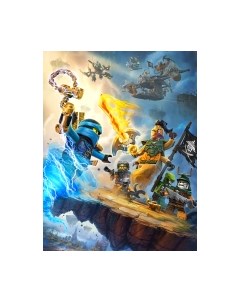 Фотообои листовые Citydecor Ниндзяго Навстречу приключениям 4