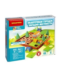Развивающая игра Bondibon Палаточный городок. Загадки местности / ВВ5077