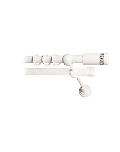 Карниз для штор Lm Decor Имидж 116 2р гладкий 25/19мм Lm decor