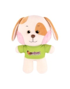 Мягкая игрушка Maxitoys Щенок с розовыми щечками в футболке / MT-MRT-MG01202306-25