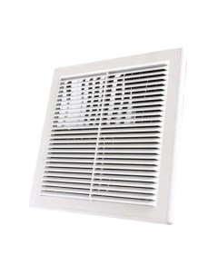 Решетка вентиляционная Viento 2525ВР-ОК вытяжная с защитой от обратной тяги