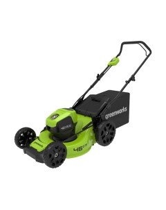 Газонокосилка аккумуляторная Greenworks GD40LM46HP 40V 46см / 2514407