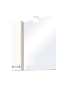 Шкаф с зеркалом для ванной Акватон Бекка 70